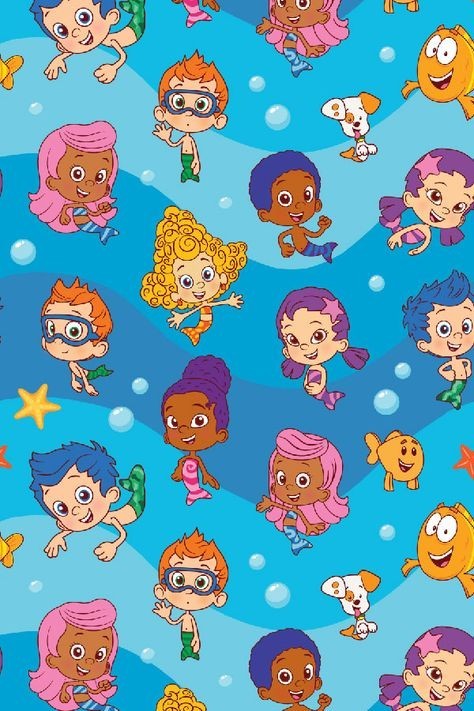 Intense bubble guppies wallpaper to brighten your day