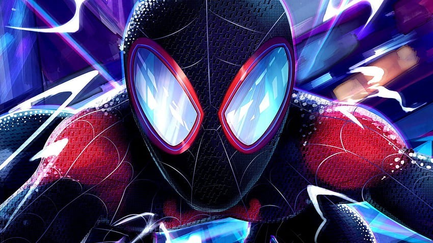 Intense cool miles morales wallpaper to energize your screen