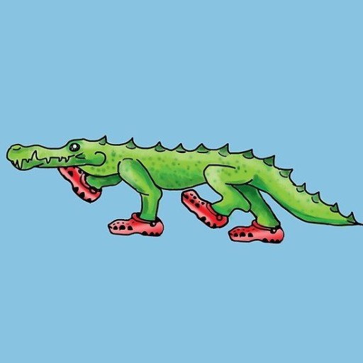 Captivating crocs wallpaper for your stylish devices