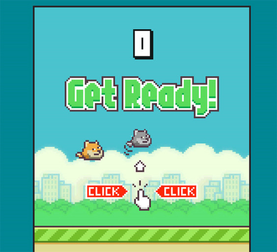 Majestic flappy bird backgrounds for moody aesthetic fans