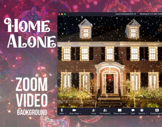 Home alone zoom background: mesmerizing scenes for your calls