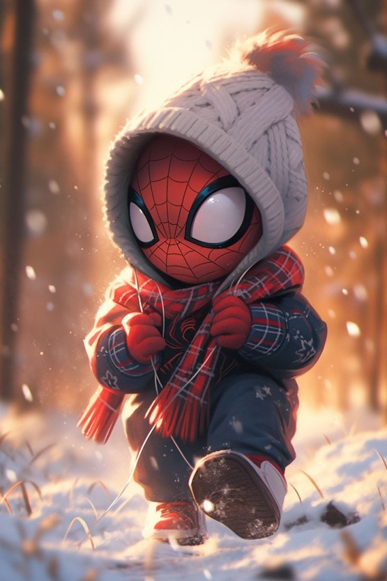 Cute spiderman wallpaper: explore adorable designs today!