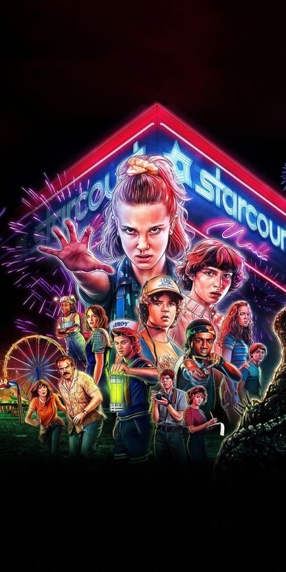 Stranger things wallpaper iphone: admire the stunning designs